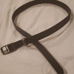 100% Genuine Black Leather Belt (Brand New)